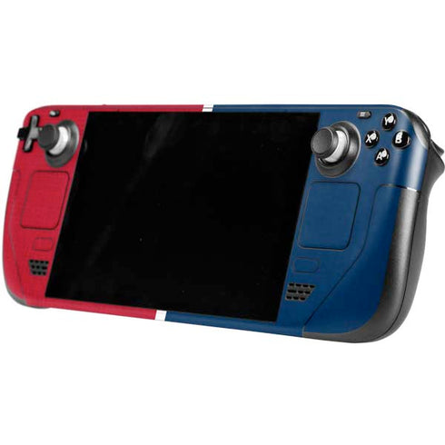 MLB Los Angeles Angels Split Steam Deck Handheld Gaming Computer Skin