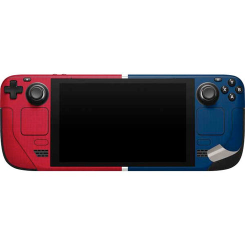 MLB Los Angeles Angels Split Steam Deck Handheld Gaming Computer Skin