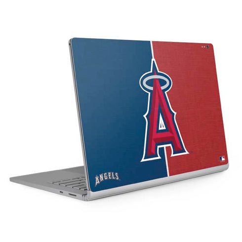 MLB Los Angeles Angels Split Surface Book 2 15in Skin