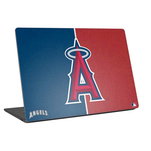 MLB Los Angeles Angels Split Universal Laptop 15in (12.2 x 8.8in) Skin