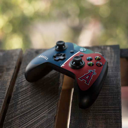 MLB Los Angeles Angels Split Xbox One Controller Skin