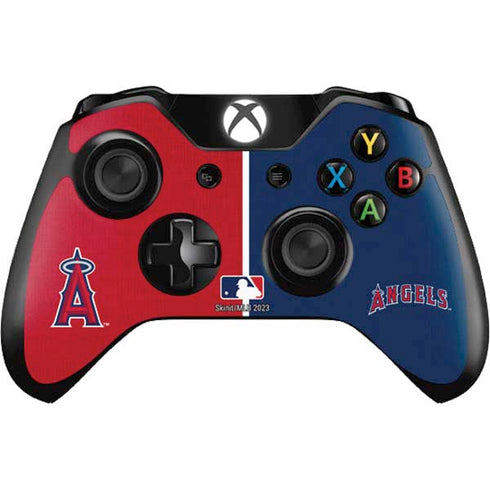 MLB Los Angeles Angels Split Xbox One Controller Skin