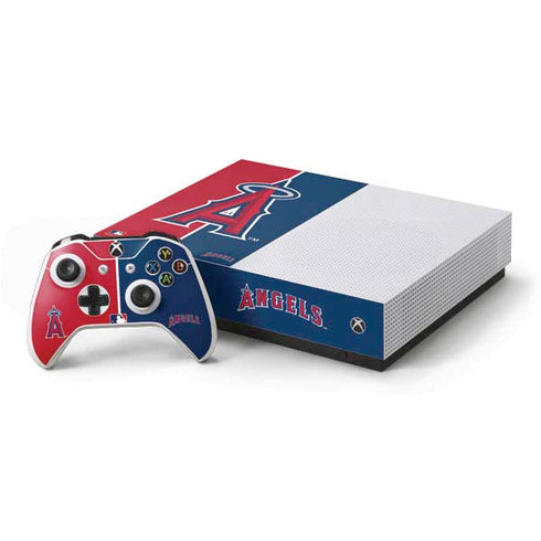 MLB Los Angeles Angels Split Xbox One S All-Digital Edition Bundle Skin