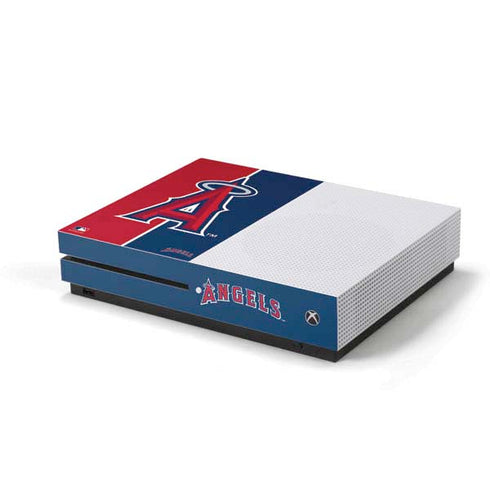 MLB Los Angeles Angels Split Xbox One S Console Skin