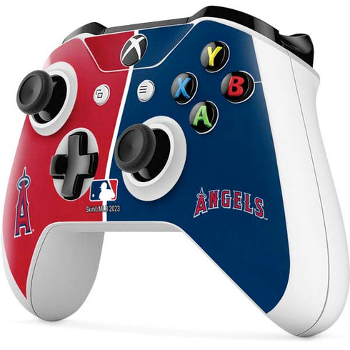 MLB Los Angeles Angels Split Xbox One S Controller Skin