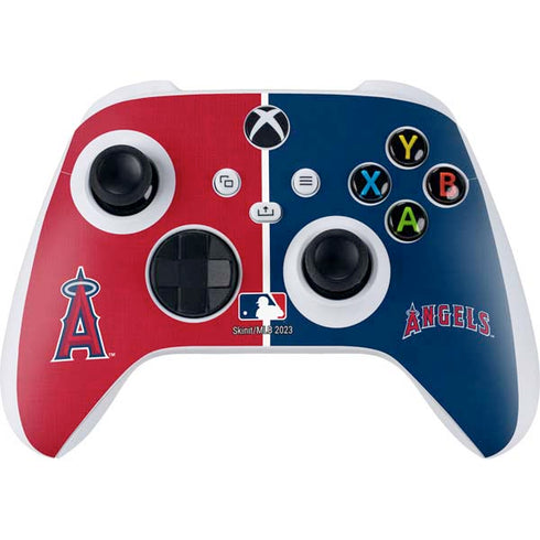MLB Los Angeles Angels Split Xbox Series S Controller Skin