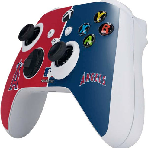 MLB Los Angeles Angels Split Xbox Series S Controller Skin