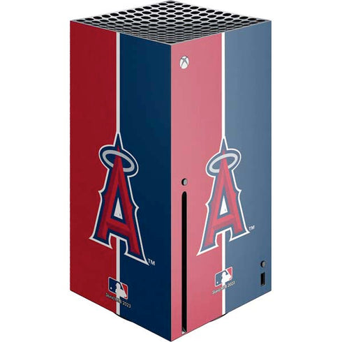 MLB Los Angeles Angels Split Xbox Series X Console Skin