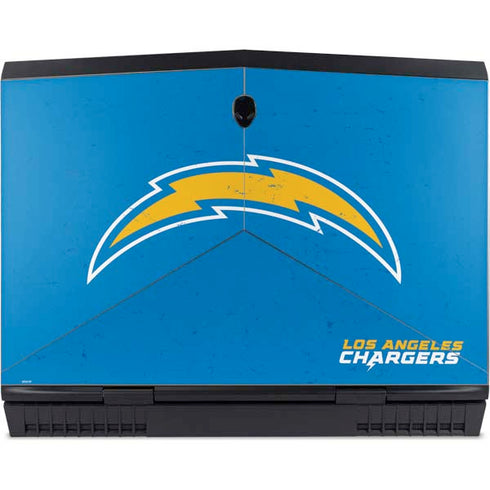 NFL Los Angeles Chargers - Alternate Distressed Dell Alienware Skin