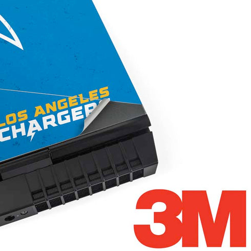 NFL Los Angeles Chargers - Alternate Distressed Dell Alienware Skin