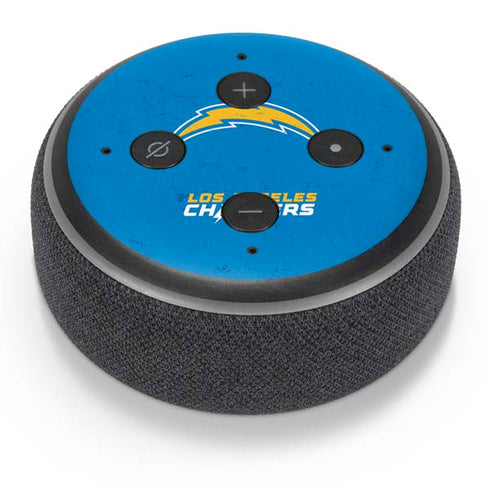 NFL Los Angeles Chargers - Alternate Distressed Amazon Echo Dot Skin
