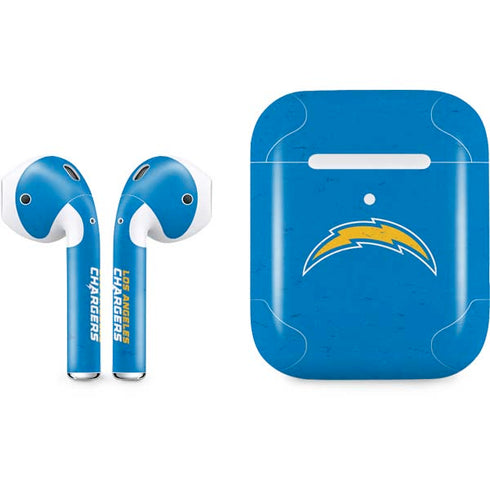 NFL Los Angeles Chargers - Alternate Distressed Apple AirPods 2 Skin