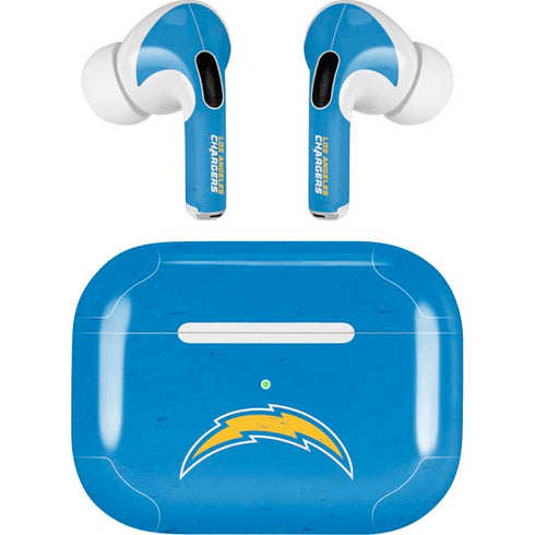 NFL Los Angeles Chargers - Alternate Distressed Apple AirPods Pro Skin
