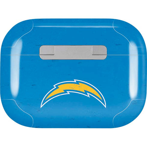 NFL Los Angeles Chargers - Alternate Distressed Apple AirPods Pro Skin