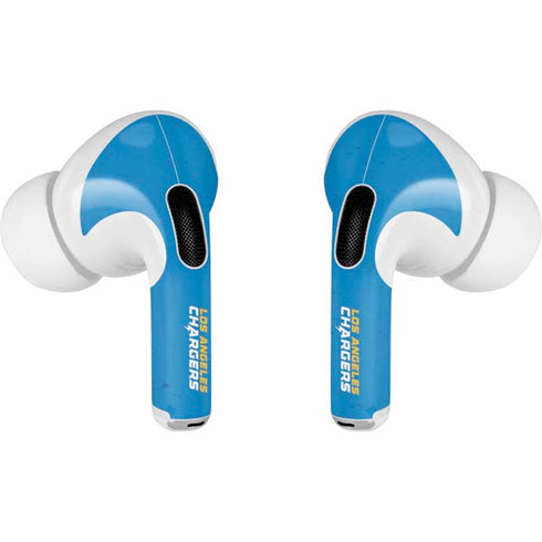 NFL Los Angeles Chargers - Alternate Distressed Apple AirPods Pro Skin