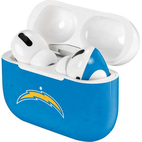 NFL Los Angeles Chargers - Alternate Distressed Apple AirPods Pro Skin