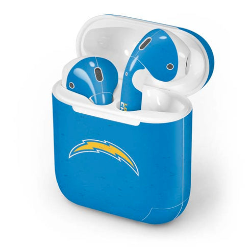 NFL Los Angeles Chargers - Alternate Distressed Apple AirPods Skin