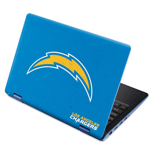 NFL Los Angeles Chargers - Alternate Distressed Aspire R11 11.6in Skin