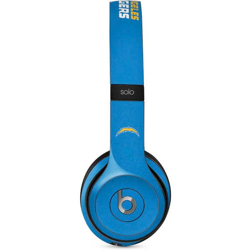 NFL Los Angeles Chargers - Alternate Distressed Beats Solo 2 Wired Skin