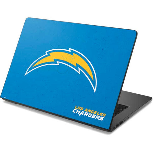 NFL Los Angeles Chargers - Alternate Distressed Dell Chromebook Skin