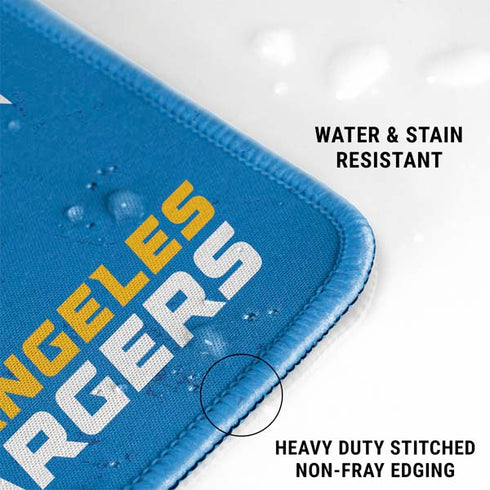 NFL Los Angeles Chargers - Alternate Distressed Gaming Mouse Pad