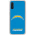 NFL Los Angeles Chargers - Alternate Distressed Galaxy A10e Clear Case