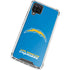 NFL Los Angeles Chargers - Alternate Distressed Galaxy A12 Clear Case