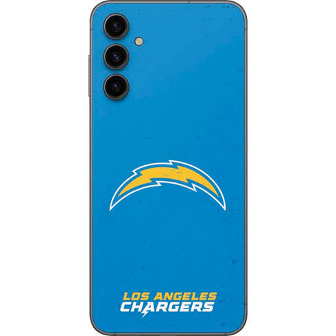 NFL Los Angeles Chargers - Alternate Distressed Galaxy A14 5G Skin