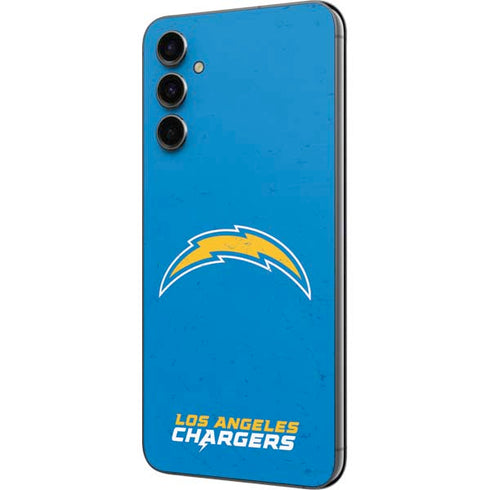 NFL Los Angeles Chargers - Alternate Distressed Galaxy A14 5G Skin