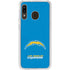 NFL Los Angeles Chargers - Alternate Distressed Galaxy A20 Clear Case