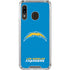 NFL Los Angeles Chargers - Alternate Distressed Galaxy A30 Clear Case