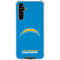 NFL Los Angeles Chargers - Alternate Distressed Galaxy A54 5G Clear Case