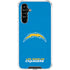NFL Los Angeles Chargers - Alternate Distressed Galaxy A54 5G Clear Case