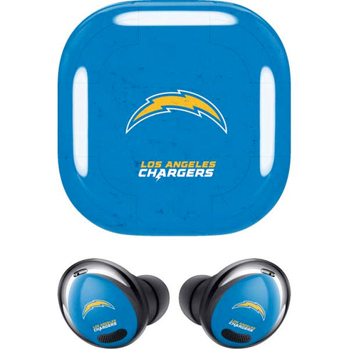 NFL Los Angeles Chargers - Alternate Distressed Galaxy Buds Pro Skin
