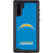 NFL Los Angeles Chargers - Alternate Distressed Galaxy Note 10 Waterproof Case