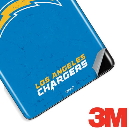 NFL Los Angeles Chargers - Alternate Distressed Galaxy Note 8 Skin