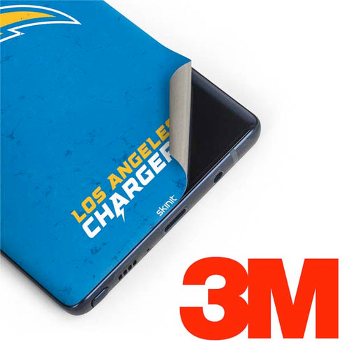 NFL Los Angeles Chargers - Alternate Distressed Galaxy Note 9 Skin