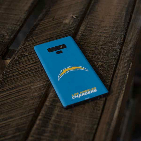 NFL Los Angeles Chargers - Alternate Distressed Galaxy Note 9 Skin