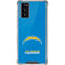 NFL Los Angeles Chargers - Alternate Distressed Galaxy Note20 5G Clear Case