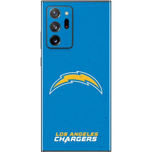 NFL Los Angeles Chargers - Alternate Distressed Galaxy Note20 Ultra 5G Skin