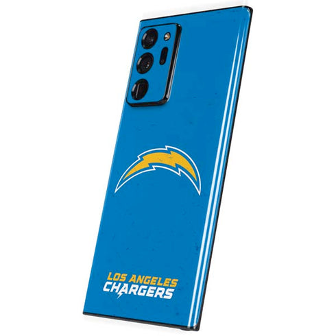 NFL Los Angeles Chargers - Alternate Distressed Galaxy Note20 Ultra 5G Skin