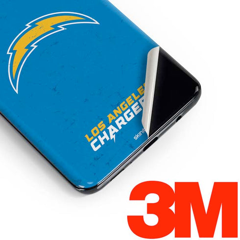 NFL Los Angeles Chargers - Alternate Distressed Galaxy S10 Plus Skin