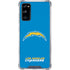 NFL Los Angeles Chargers - Alternate Distressed Galaxy S20 FE Clear Case