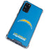 NFL Los Angeles Chargers - Alternate Distressed Galaxy S20 FE Clear Case