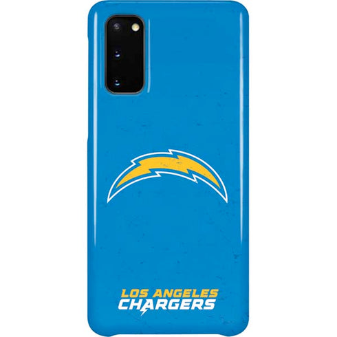 NFL Los Angeles Chargers - Alternate Distressed Galaxy S20 Lite Case