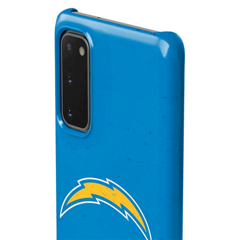 NFL Los Angeles Chargers - Alternate Distressed Galaxy S20 Lite Case