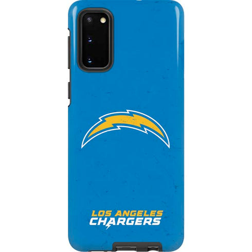 NFL Los Angeles Chargers - Alternate Distressed Galaxy S20 Pro Case