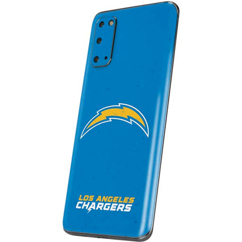 NFL Los Angeles Chargers - Alternate Distressed Galaxy S20 Skin
