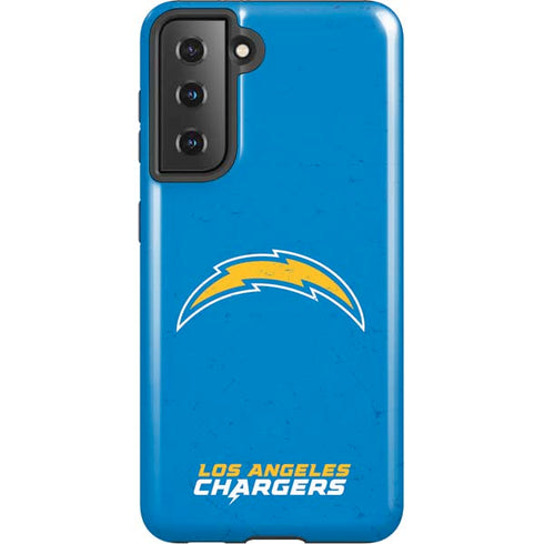 NFL Los Angeles Chargers - Alternate Distressed Galaxy S21 5G Pro Case