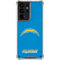 NFL Los Angeles Chargers - Alternate Distressed Galaxy S21 Ultra 5G Clear Case
